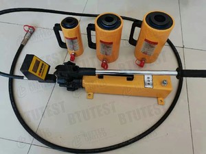 เครื่องดึงสมอไฮดรอลิกดิจิทัล |   เครื่องทดสอบแรงดึงของสลักยึดขนาด 100-1000 กิโลนิวตัน |   ASTM E488, EN 12504-3 - Product Image 4