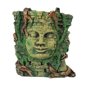 Di Vendita caldo Della Resina Rettile Decorazione Riparo Nascondere Ornamento Cave Per Rettile Animali Domestici - Product Image 1