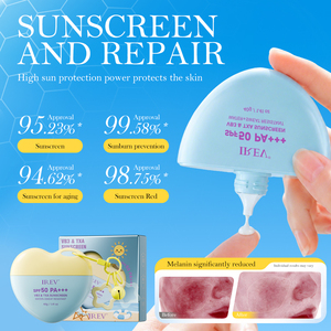 ครีมกันแดดสูตรเฉพาะ OEM VB3 นิโคตินาไมด์ + TXA เทเลอิกแอซิด ปกป้องผิวสองเท่า ช่วยฟื้นฟูเกราะป้องกันผิว ลดรอยแดง และป้องกันรังสียูวี - Product Image 6