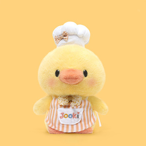 Jooki şef serisi ördek bebek peluş oyuncak yeni tasarım sevimli hayvan doldurulmuş oyuncak özel Lovey Unisex hediyeler yılbaşı hediyesi - Product Image 1