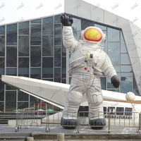 Zhenmei Space Thème Décoration 3m Publicité Géante Conception Personnalisée Astronaute Ballon Gonflables
