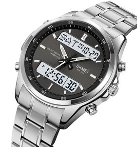 Reloj <span class=keywords><strong>Skmei</strong></span> 2049 아날로그 디지털 시계 남성 Relojes-hombar Al Por 시장 손목 시계 남성 여성 잼 Tangan - Product Image 5