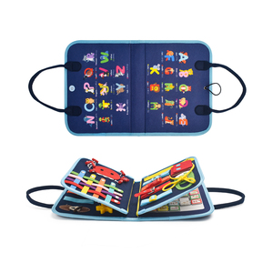 Cảm Thấy Montessori Bận Hội Đồng Quản Trị Nhật Bản Ngôn Ngữ Cảm Giác Đồ Chơi Cho 3 6 Năm Tuổi Sub-Title - Product Image 1