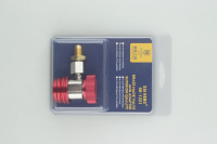 Adaptateur universel R134A en cuivre durable pour climatisation, raccord rapide, usage domestique manuel et électrique, vente en gros