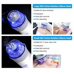 Appareil multifonctionnel 11 en 1 pour le soin du visage Hydra avec rotation vortex à 360° et aspiration nouvelle technologie pour salon de beauté, nettoyage en profondeur des pores - Product Image 6