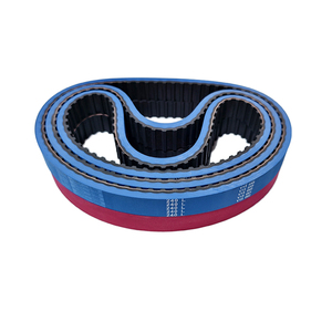Courroie de distribution en caoutchouc PU robuste épaisseur supplémentaire personnalisée 8mm 10mm 12mm largeur en option sur mesure pour ligne de convoyeur à charge élevée - Product Image 4