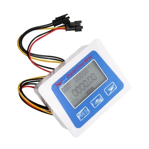 जल प्रवाह समग्रता और प्रवाह दर मीटर डिजिटल एलसीडी डिस्प्ले + जी 1/2 "हॉल प्रभाव तरल जल फ्लोमीटर <span class=keywords><strong>Sensor</strong></span>-10-150L/मिनट - Product Image 3