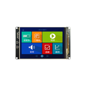 Sanyi 3.5 inch rtos thông minh UART 2 nối tiếp cảm ứng LCD HMI mul-chức năng hỗ trợ RTC âm thanh RS485 modbus RTP CTP 14 lập trình cổng - Product Image 4