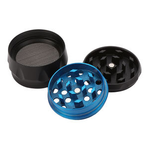 Erliao all'ingrosso durevole 34 mm a forma di canna in lega di zinco smerigliatrice di erbe in metallo 4 strati smerigliatrice portatile - Product Image 4