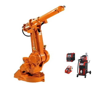 Máquina de soldadura, brazo de <span class=keywords><strong>Robot</strong></span> Industrial de 6 ejes, <span class=keywords><strong>Robot</strong></span> de soldadura IRB 2400 con gabinete controlador IRC5 para piezas de marco de asiento de coche - Product Image 4