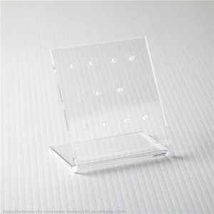 อะคริลิคขนาดเล็กเอียงกลับต่างหูส<span class=keywords><strong>ตั๊</strong></span><span class=keywords><strong>ด</strong></span>ผู้ถือต่างหูขาตั้ง 10 หลุม L รูปร่างต่างหูหูส<span class=keywords><strong>ตั๊</strong></span><span class=keywords><strong>ด</strong></span>เครื่องประ<span class=keywords><strong>ด</strong></span>ับจั<span class=keywords><strong>ด</strong></span>เก็บ - Product Image 3