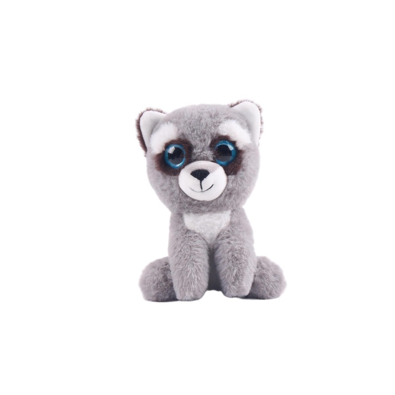 Babywolf Sparkle Eyes Plush Fox Made