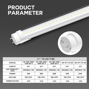 <span class=keywords><strong>4</strong></span> фута <span class=keywords><strong>T8</strong></span> Светодиодная лампа <span class=keywords><strong>4</strong></span> 'G13 базовый тип B двухконечный с питанием 24 Вт 28 Вт 32 Вт 36 Вт 45 Вт <span class=keywords><strong>T8</strong></span> светодиодные лампы <span class=keywords><strong>4</strong></span> фута - Product Image 6