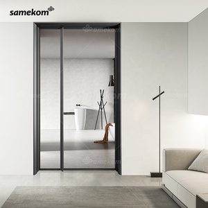 <span class=keywords><strong>Porte</strong></span> coupe-feu en <span class=keywords><strong>verre</strong></span> 45 min <span class=keywords><strong>porte</strong></span> intérieure matériaux de construction tuiles portes de sécurité - Product Image 2