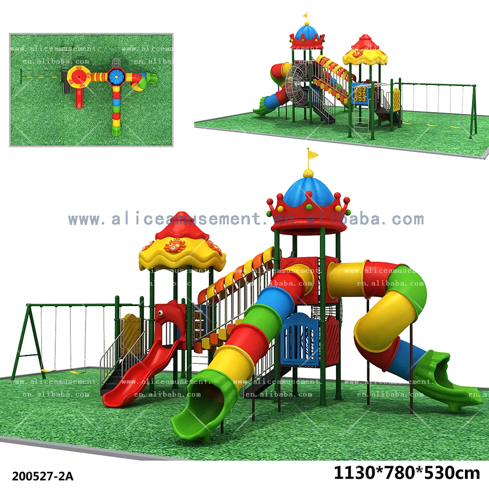 Best furniture for kindergarten Playground Outdoor slide children's slide playgroup furniture
