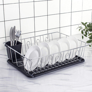 Hot Sale Layer Kitchen Metal <strong>Wire</strong> Stainless Steel Cutlery <strong>Storage</strong> Holders Dish Drying Rack Dishwasher <strong>Basket</strong> <strong>for</strong> Kitchen Dish - Product Image 5