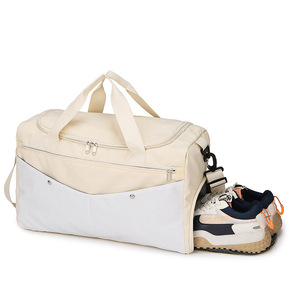 Bolsa de Deporte Personalizada con Logotipo, Bolsa de Viaje de Nailon Impermeable de Gran Capacidad para Mujer, Bolsa de Viaje Deportiva Personalizada - Product Image 4