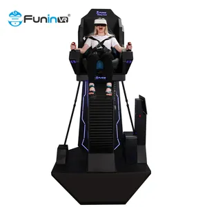 Vr Tread Drop Ufo Launch Flying Towers Amusement Drop zone Rides Ar Jumping Coin Game Excitement Vr Machine Simulator shipping