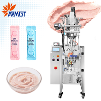 Machine d'emballage automatique pour friandises à lécher pour chats, pâtes crémeuses et sauces en sticks et sachets