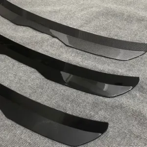Aileron de toit arrière UBUYUWANT pour VW Golf 4 MK4 R3 99-06, spoiler de hayon en plastique ABS noir brillant, décoration d'aileron arrière de voiture - Product Image 5