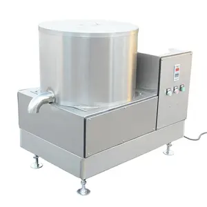 Small Size Fried Snack Food Potato Chips Oil Removing Deoiling Machine