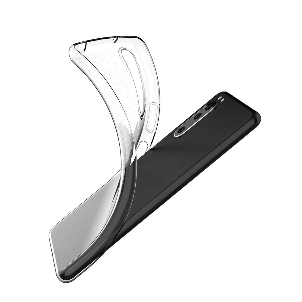 Ultra-thin transparent tup phone case for Sony Xperia 5 II mobile phone cover