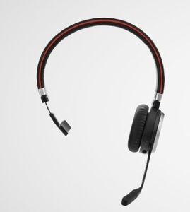 Casque sans fil mono <span class=keywords><strong>Evolve</strong></span> <span class=keywords><strong>65</strong></span> SE certifié MS Teams, casque Bluetooth avec micro à réduction de bruit, adaptateur Busylight Link390 - Product Image 3
