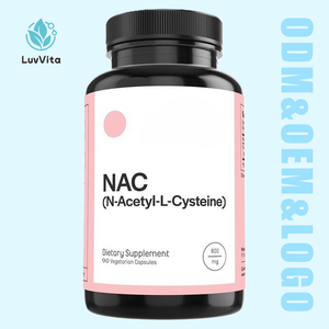 Cápsulas de NAC N-Acetil-L-Cisteína 600mg OEM/ODM, Suplemento Antioxidante para el Apoyo de la Inmunidad y la Fertilidad, Formulado por Dietistas - Product Image 1