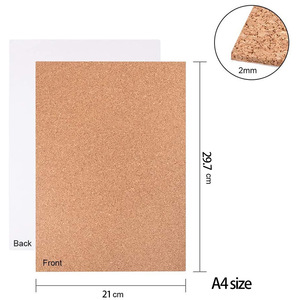 DINGYE <span class=keywords><strong>Rouleau</strong></span> de feuilles de liège autocollantes antidérapantes pour meubles, bricolage et artisanat, 1mm <span class=keywords><strong>2mm</strong></span> 3mm - Product Image 4