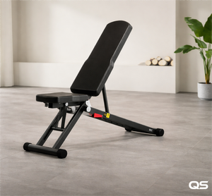 Banco de Pesas Ajustable y Plegable QS-<span class=keywords><strong>B2</strong></span> con 7 Posiciones de Respaldo y 3 Posiciones de Asiento, Banco de Pesas Estable para Gimnasio en Casa - Product Image 1