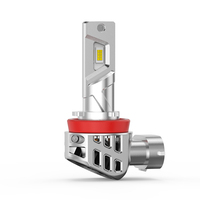 Haute Puissance Mini Taille 1:1 Led Phare V04 35W H11 3800LM Canbus Led H7 9005 H4 Pour Auto Antibrouillard Conduite Lumière Blanc 12V