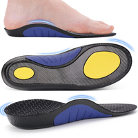 Semelles intérieures de chaussures supérieures en fibre de carbone 100% absorbant les chocs Support de la voûte plantaire Semelles orthopédiques en fibre de carbone