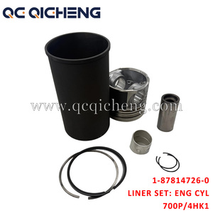 1-87814726-0 cho ISUZU 700P FRR fsr FTR fvr fvm fvz nqr 4hk1 6hk1 Bộ phận động cơ máy xúc <span class=keywords><strong>l</strong></span>ắp ráp động cơ Bộ <span class=keywords><strong>l</strong></span>ót xi lanh - Product Image 5