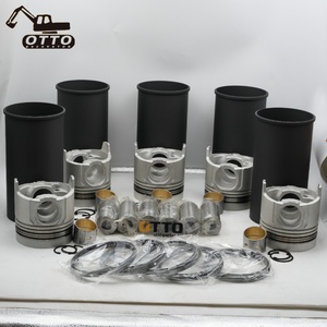Ring Piston 4HG1 untuk Suku Cadang <span class=keywords><strong>Excavator</strong></span> <span class=keywords><strong>ISUZU</strong></span> NPR71 Set Ring Piston 8-98054995-0 898054-9950 8980549950 - Product Image 1