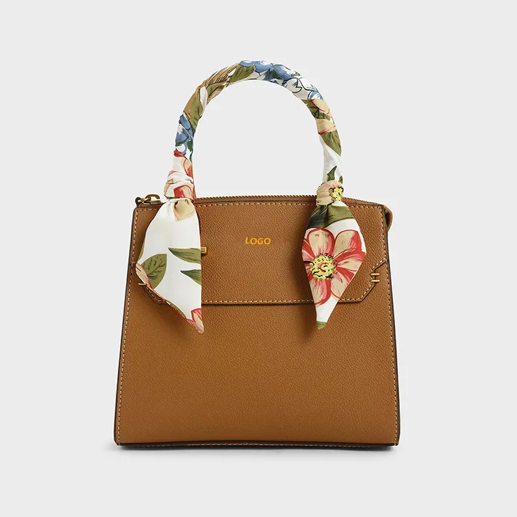 Women Bag New Fashion Designer Handbags Famous Brands Ladies Custom Logo Single Shoulder Bags Silk Bow Handle Bag