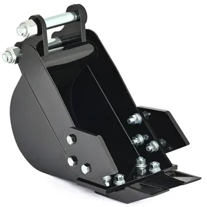 Durable Toothless <strong>Bucket</strong> For 1-2ton Mini <strong>Excavators</strong> Digger / <strong>Excavator</strong> Grading <strong>Bucket</strong> For All Model - Product Image 5