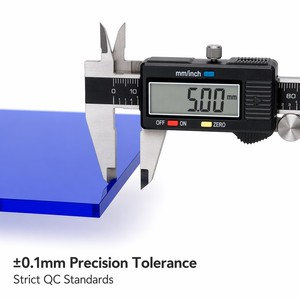 Lámina de Acrílico Fundido MMA 100% Virgen |   Lámina Acrílica Transparente de PMMA de 4 pies x 8 pies, 2 mm, 3 mm, 4 mm, 5 mm, 6 mm, Venta al por Mayor, para Corte Láser - Product Image 4