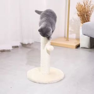 猫抓板 Premium Basics 小猫猫塔树剑麻抓板，带悬挂球，适合小猫或小型猫 - Product Image 4