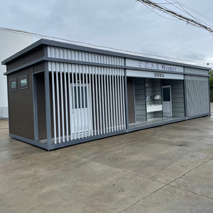 ห้องน้ำสำเร็จรูปแบบพกพา แผงแซนวิชทันสมัย เป็นมิตรกับสิ่งแวดล้อม เหมาะสำหรับสถานที่ท่องเที่ยว ห้องน้ำสาธารณะกลางแจ้ง - Product Image 5