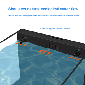 אקווריום מלבני מזכוכית ידידותי לסביבה עם משאבת מים, פילטר, תאורת לד ואביזרים 220V לסלון, אקווריום חכם לדגים - Product Image 3
