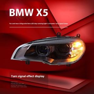 High Quality 07-13 <b>LED</b> <b>Headlight</b> Assembly 12V 12W Eye Daytime Running Light Turn Signal 6000k White Front Lamp for E70 07-13 - Product Image 3
