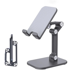 Xoay điện thoại di động thông minh chủ sở hữu mới sáng tạo phổ gấp ba vòng đứng linh hoạt điện thoại di động chủ Bàn Giường nhà sử dụng - Product Image 3