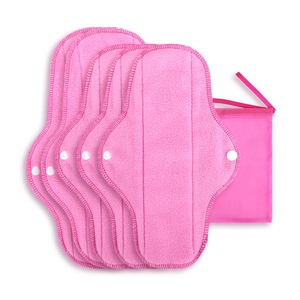 <span class=keywords><strong>Serviette</strong></span> <span class=keywords><strong>Hygiénique</strong></span> Réutilisable Anti-allergie Polaire Respirante Imprimée Jour Nuit pour Menstruations, Disponible en Divers Coloris (Vente en Gros) - Product Image 1
