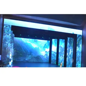 P2.6 2.6Mm P3 Mixed Dislocated Splicing 90 Degree Right Angle Cube Curved Indoor Rental Led Video Wall Display Screen Panel