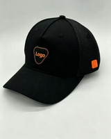 Gorra Trucker de 5 Paneles de Poliéster/Algodón para Hombre con Logotipo Personalizado, Diseño de Imagen Común, Deportes al Aire Libre, Dos Tonos de Color, Venta al Por Mayor