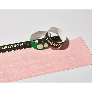 [AnyWristband] Bracelets durables pour événements Bracelets TYVEK entièrement colorés Type connecté 19 mm (3/4 po) - Product Image 2