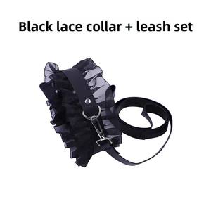 कॉलर और फीता कंगन के साथ बीडीएसएम सेक्स खिलौने - Product Image 5