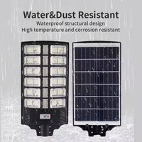 Pabrikan lampu jalan led tenaga surya semua dalam satu terintegrasi luar ruangan tahan air sensor remote control lumen tinggi 1000w 2000w 3000w