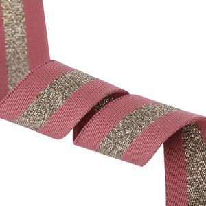 High Quality Custom Logo Herringbone Eco-Friendly Fabric Narrow <b>Webbing</b> Belt Material <b>Webbing</b> Polyester - Product Image 4