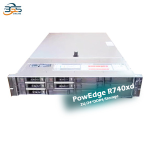 เซิร์ฟเวอร์แร็ค Dell EMC PowerEdge R740 R740xd 2U สำหรับบิ๊กดาต้า ราคาประหยัด พร้อมแชสซีขนาด 2.5/3.5 นิ้ว 12/16/24sff / ซีพียู Xeon 6230N / แรม 16G - Product Image 1
